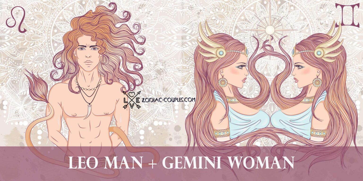 Leo man + Gemini woman famous couples and compatibility ♌♊ Zodiac Couples