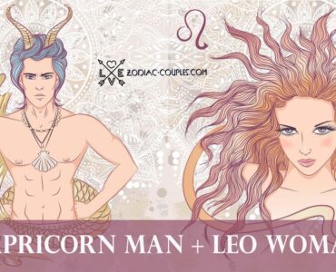 capricorn man leo woman
