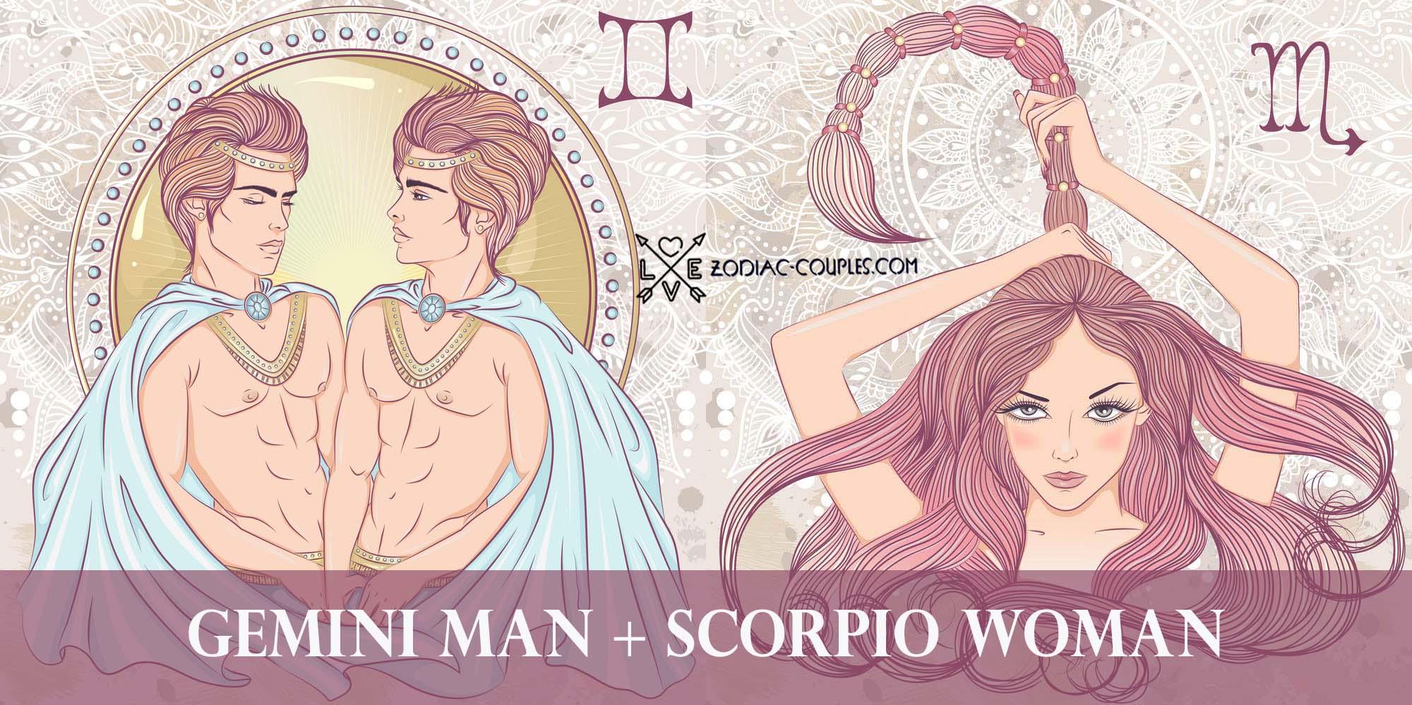 Scorpio man gemini woman famous couples