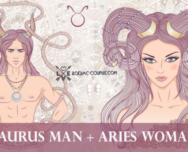 taurus man aries woman