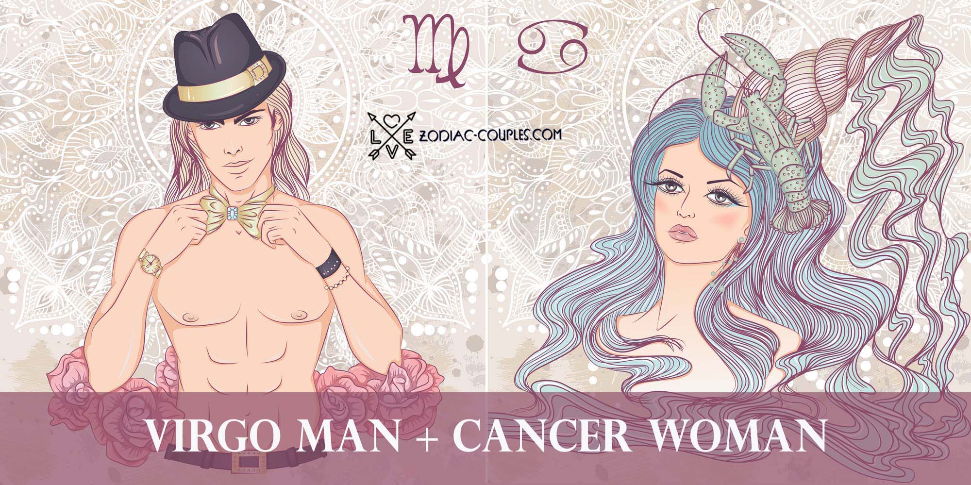 Man woman virgo cancer Best Match