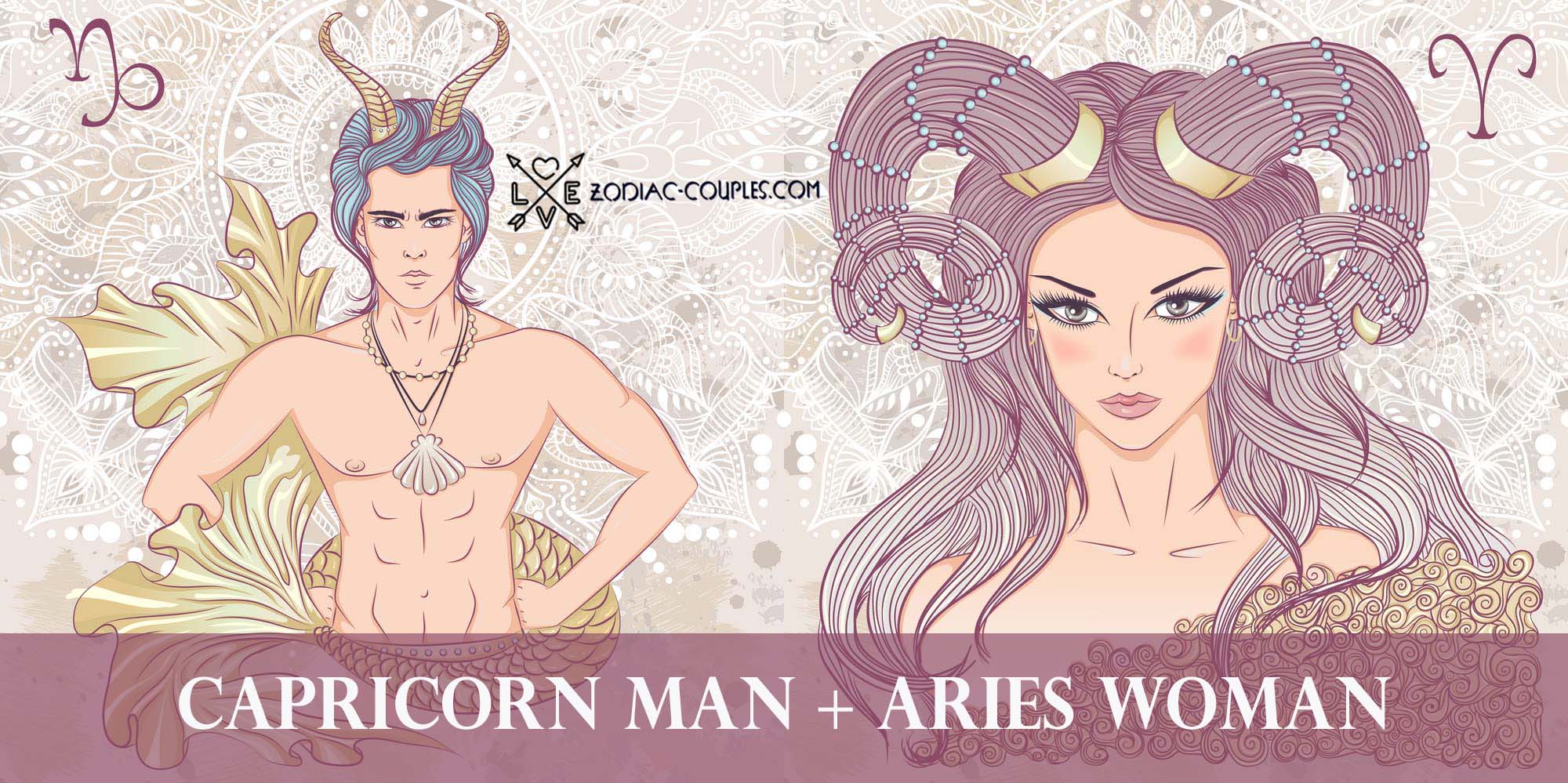 Aries female capricorn male