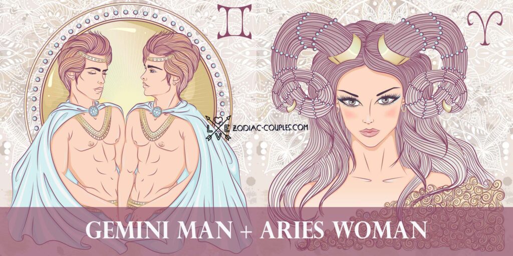 Aries woman + Gemini man Famous couples and Compatibility ♈♊ Zodiac