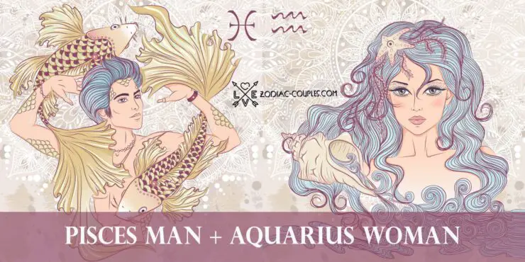 pisces man aquarius woman