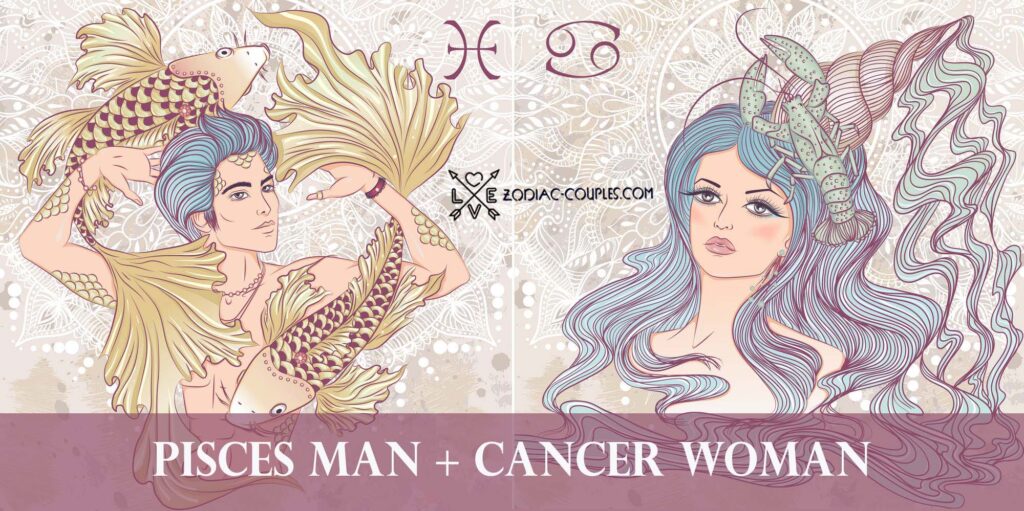 Pisces man + Cancer woman Celebrity Couples and Compatibility Zodiac