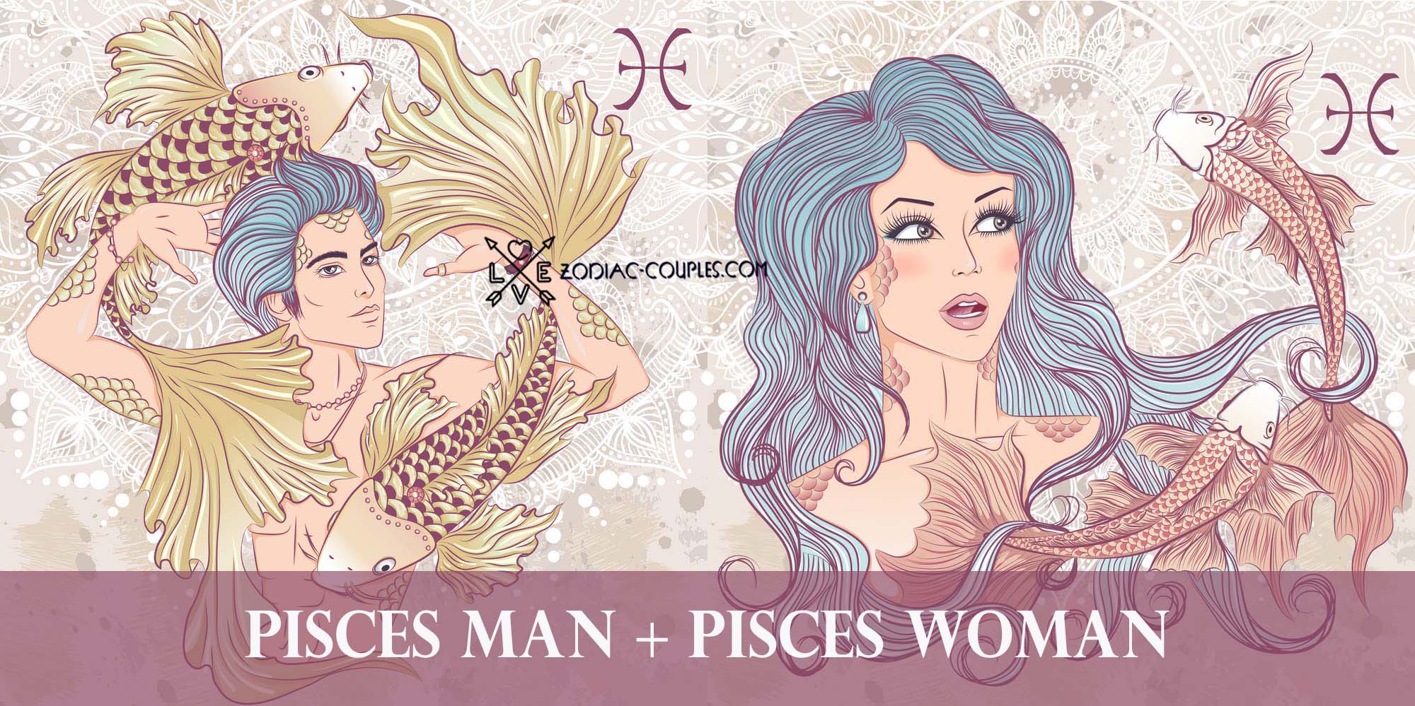 Pisces man and pisces woman famous couples