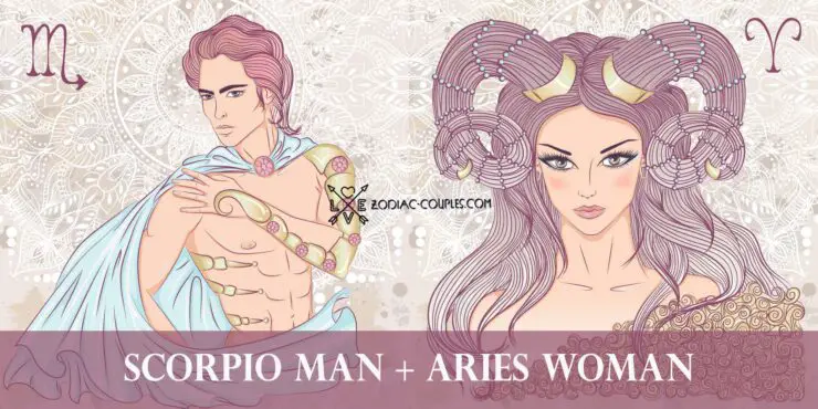 scorpio man aries woman
