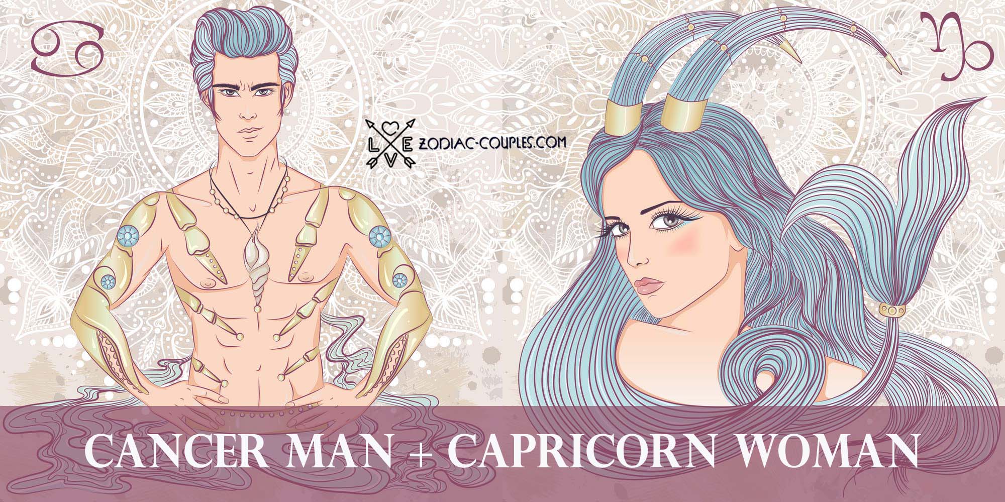 Cancer man and capricorn woman in bed