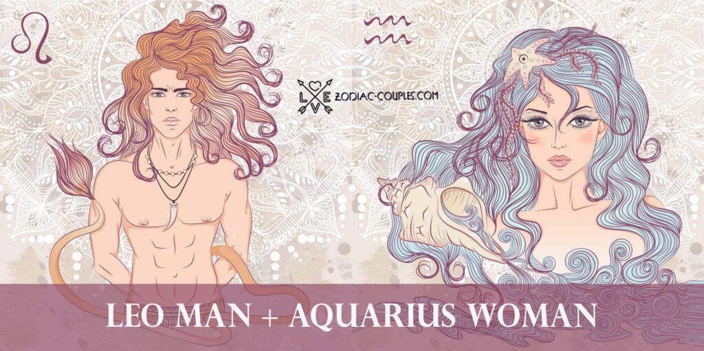 Leo man + Aquarius woman Celebrity Couples and Compatibility ♌♒
