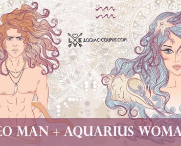 leo man aquarius woman