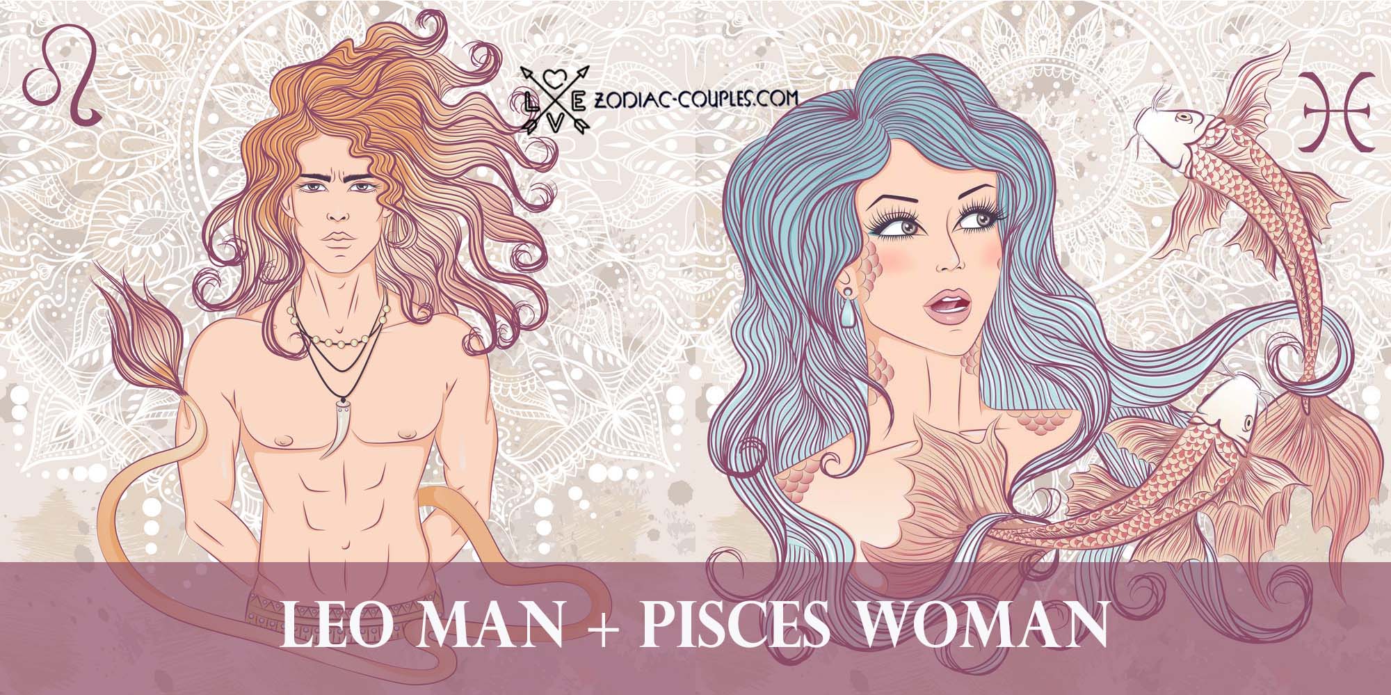 Leo man + Pisces woman: Famous Couples and Compatibility ♌♓- Zodiac Couples