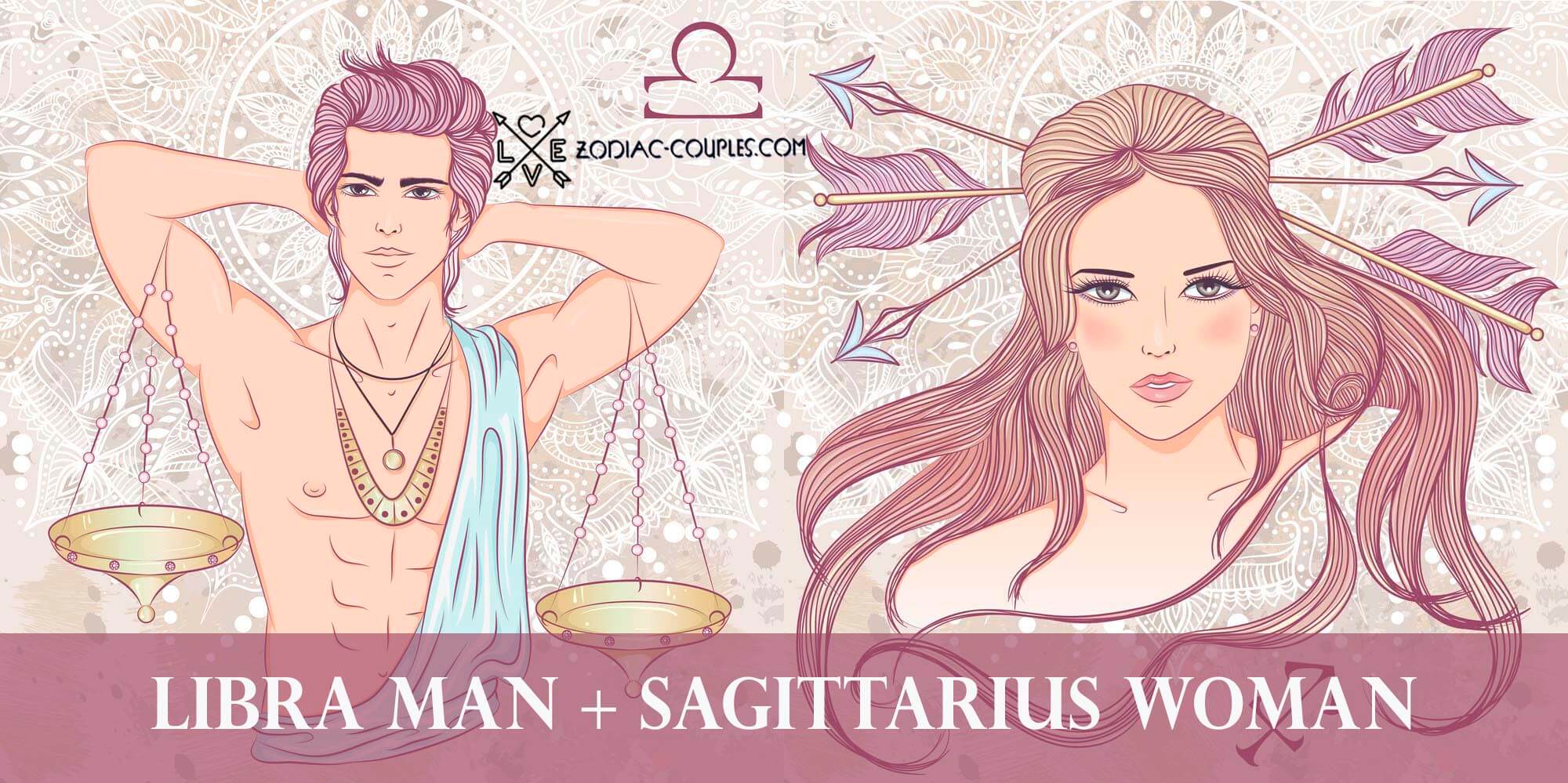 Libra man and sagittarius woman famous couples