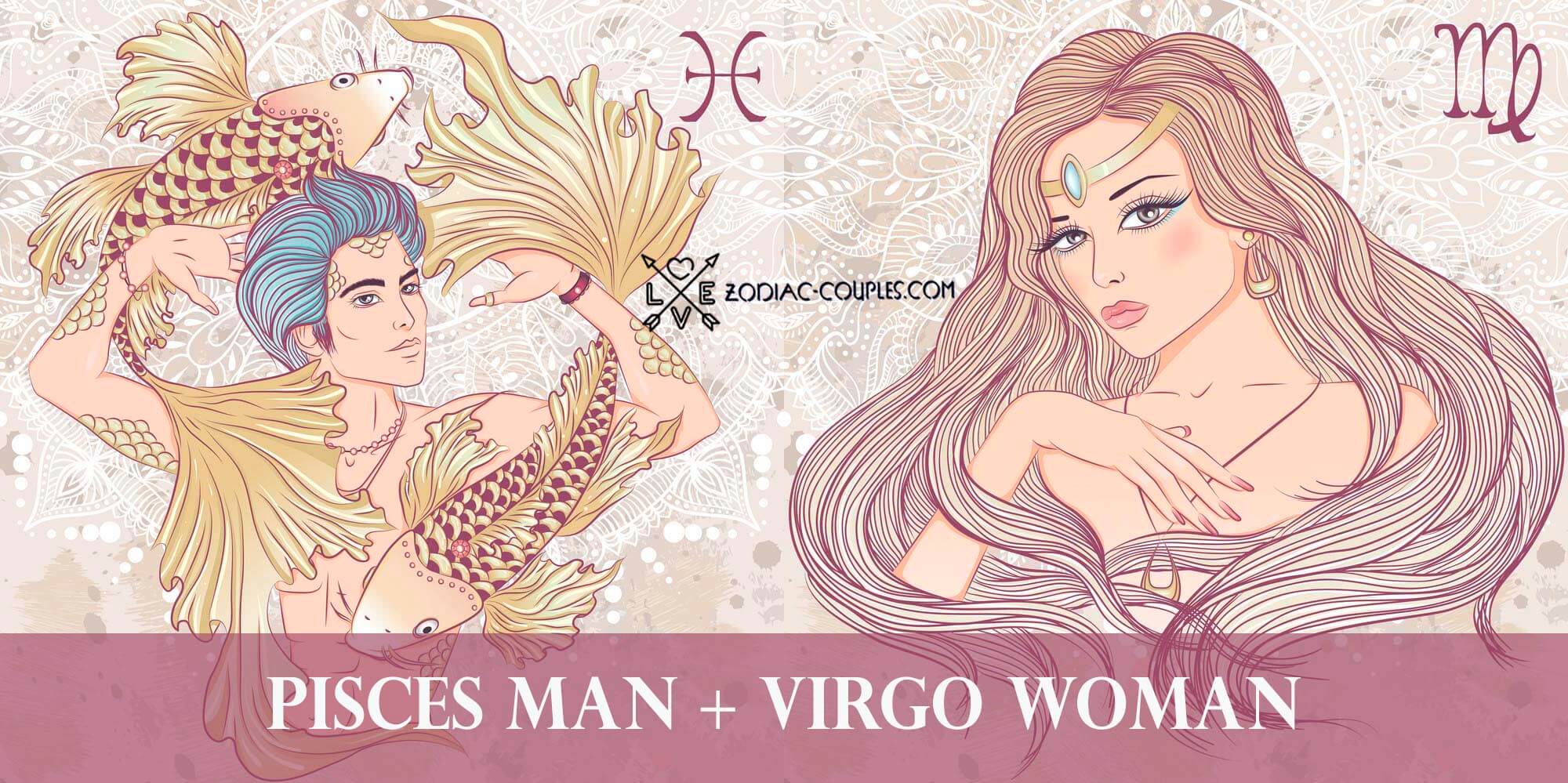 Virgo man and pisces woman